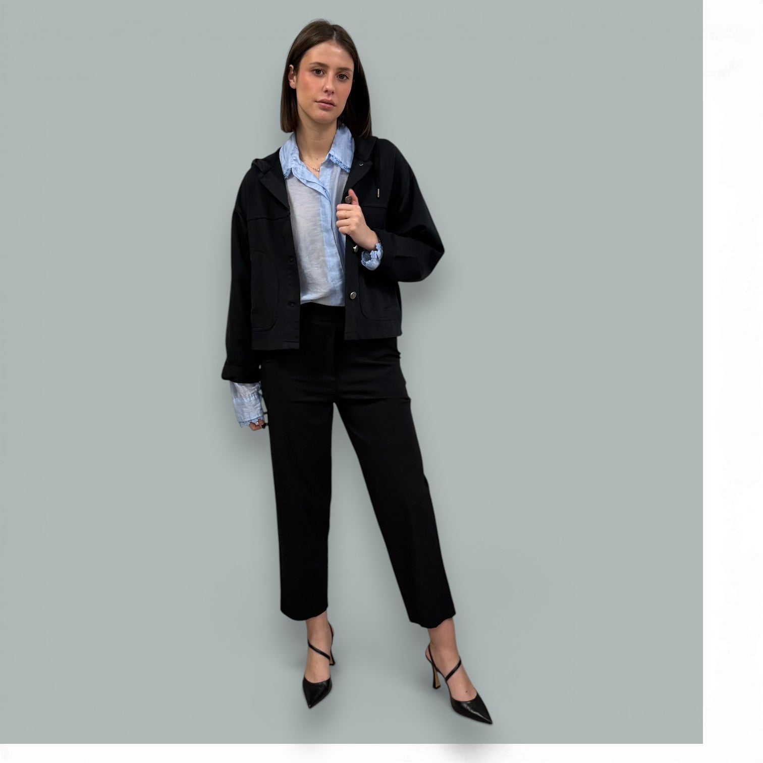 ANGELA GIACCA A MAGLIA