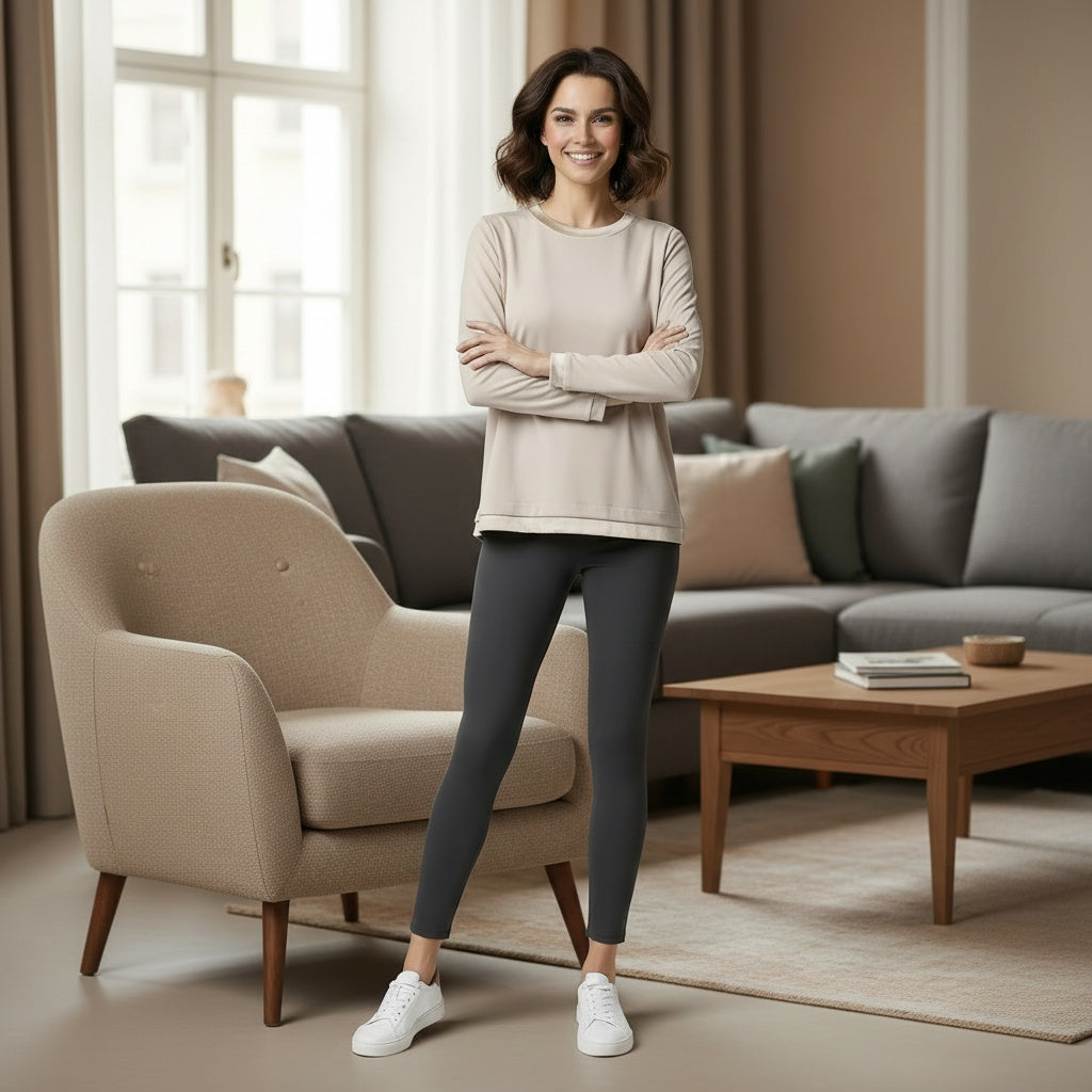 T-SHIRT A MANICHE LUNGHE ALIA