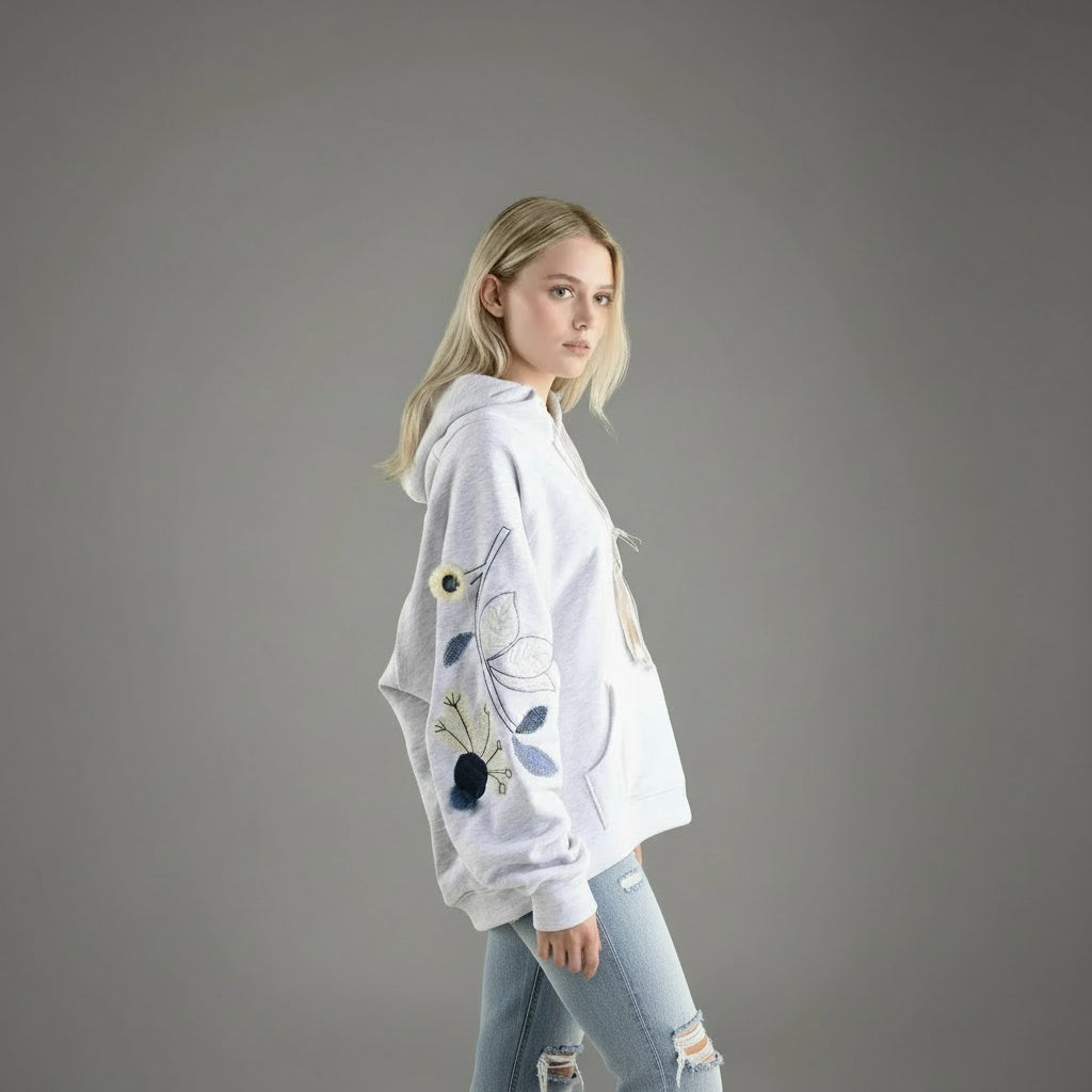 FELPA CON CAPPUCCIO ALMA